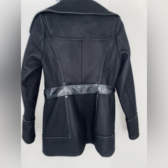 Rudsak jacket wool and leather xsmall - Picture 3 of 3